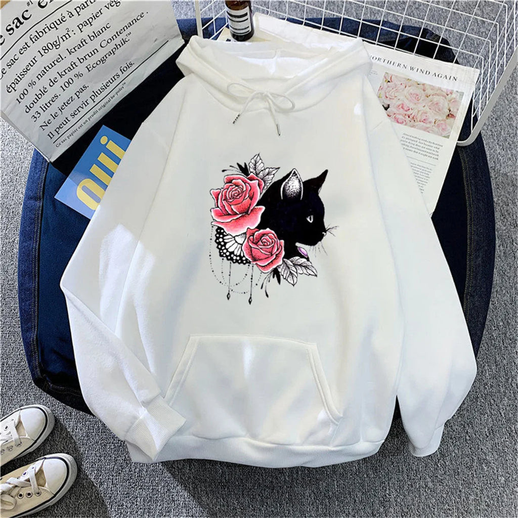 Korean Fashion Tops Women 2026.Hooded hoodie for women in Spring and Autumn 2026, new fashion Korean ...